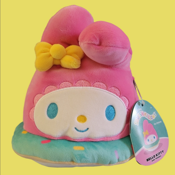 NWT My Melody Donut Float Squishmallow 6.5" - Picture 1 of 4